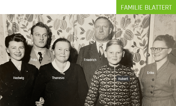Familie Blattert 1956