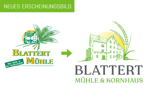 Neues Logo Blattert Mühle