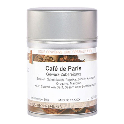 Café de Paris in der Dose