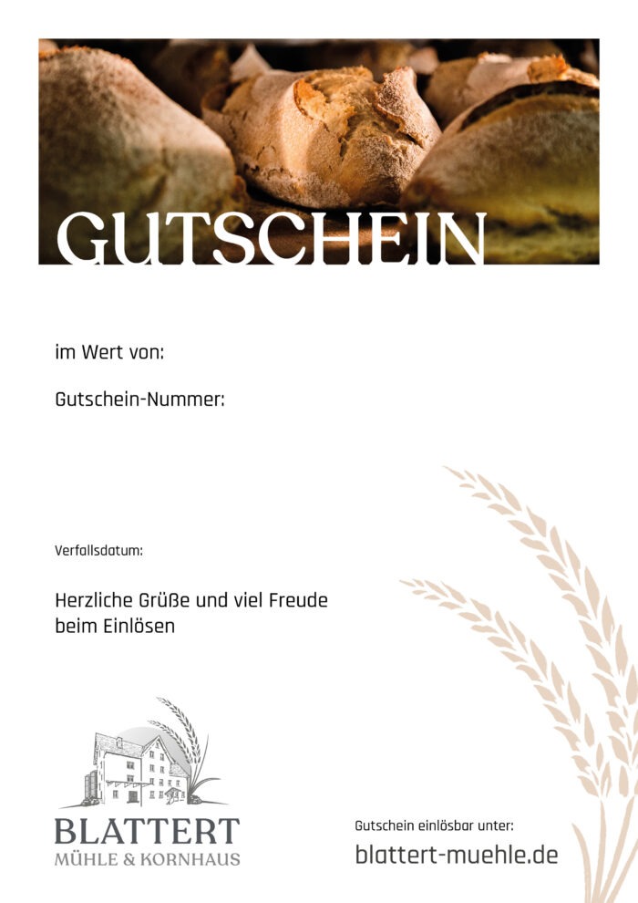 Backkurs-Gutschein