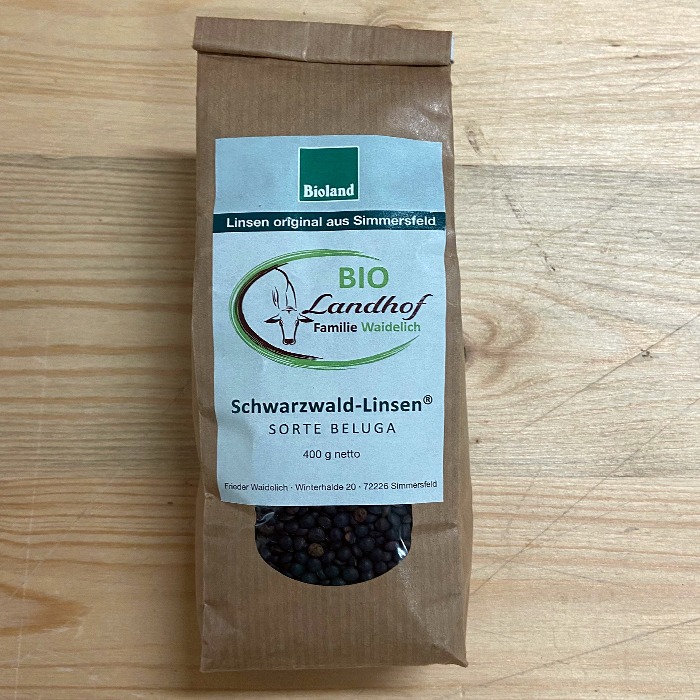 Schwarzwald-Linsen 400 g