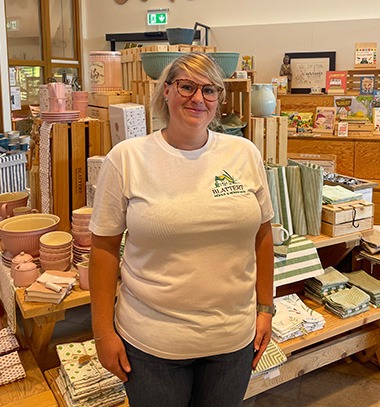 Unsere Mitarbeiterin Sandra