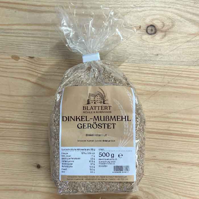 Dinkel-Musmehl geröstet "Habermus" 500 g