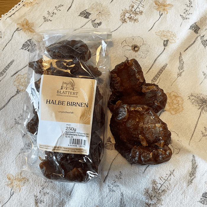Halbe Birnen ungeschwefelt  250 g