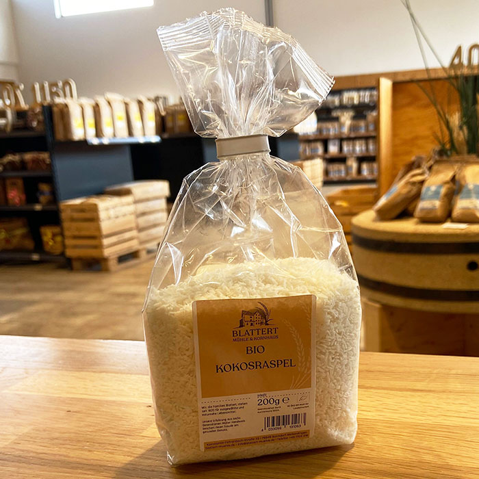 Kokosraspel biologisch 200 g