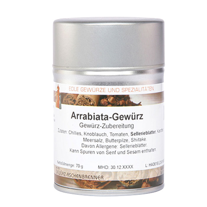 Arrabiata Gewürz 70 g