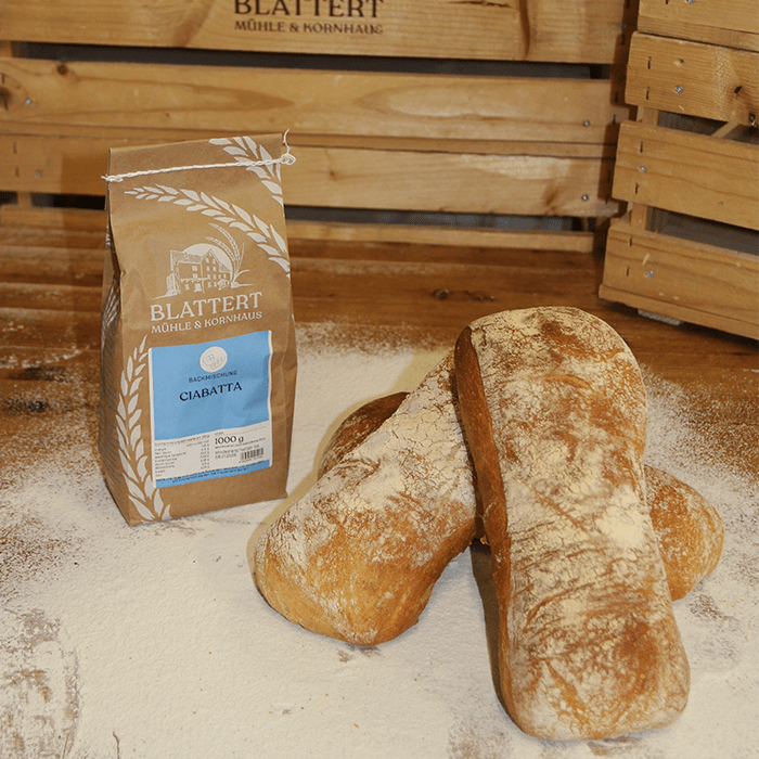 Brötchenbackmiscung Ciabatta
