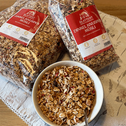 Dinkel-Knuspermüsli