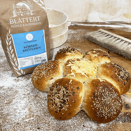 Brötchenbackmischung Körnerbrötchen