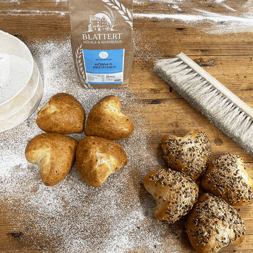 Brötchenbackmischung Körnerbrötchen