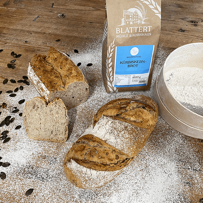 Brotbackmischung Kürbiskernbrot