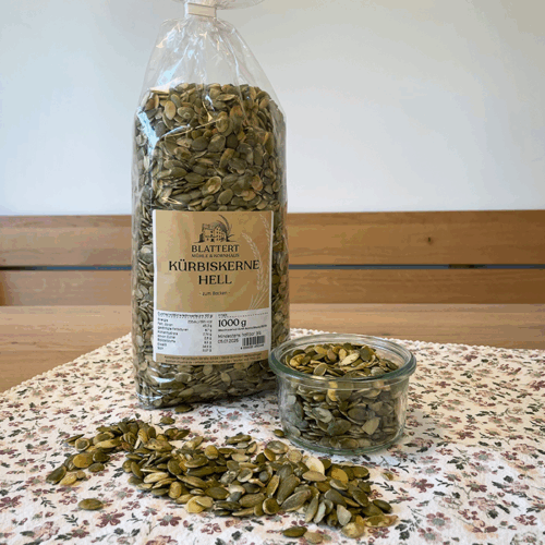 Kürbiskerne hell zum Backen