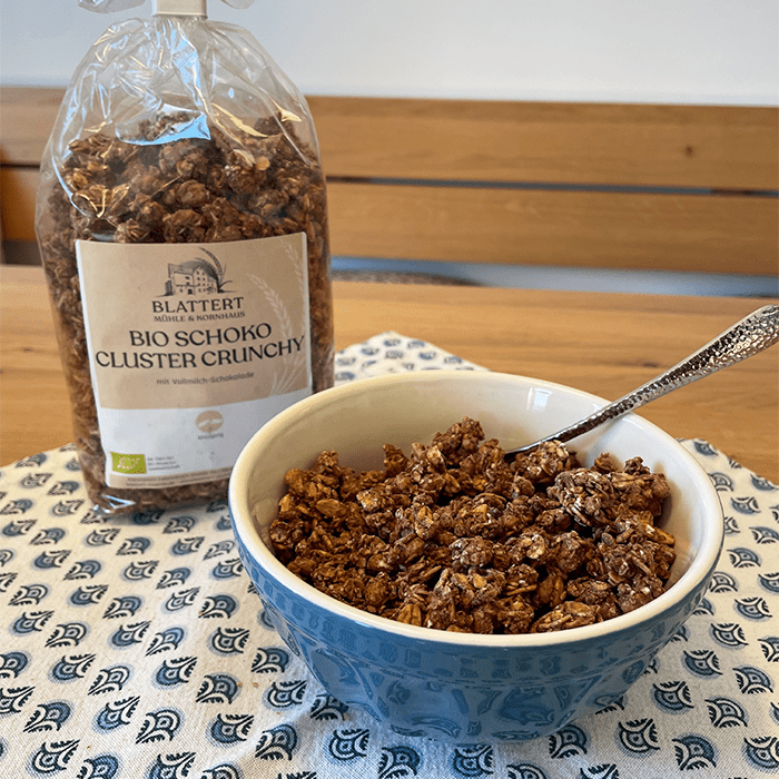 Bio-Schoko-Cluster Crunchy 375 g