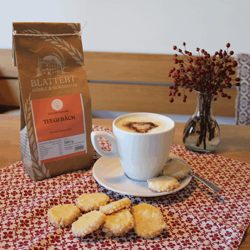 süße Backmischung Teegebäck