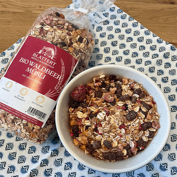Bio-Waldbeermüsli 500 g