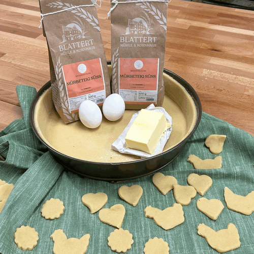 süße Backmischung Mürbeteig