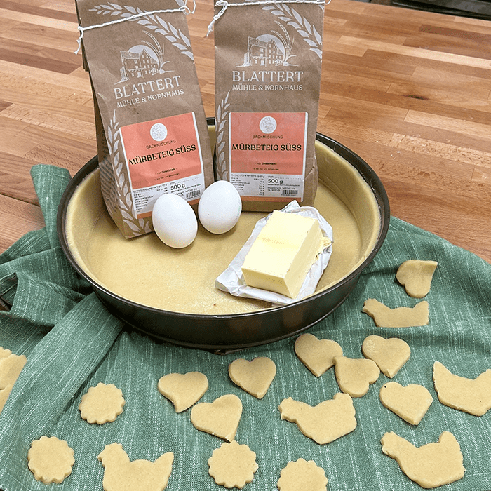 süße Backmischung Mürbeteig