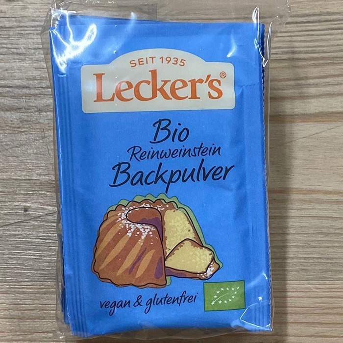 Bio Reinweinstein Backpulver