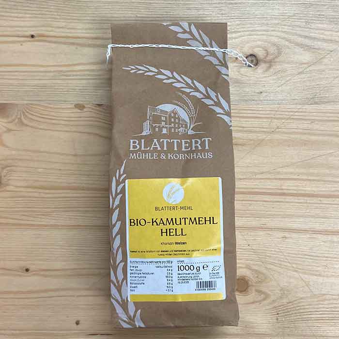 Bio-Kamutmehl hell 1000 g