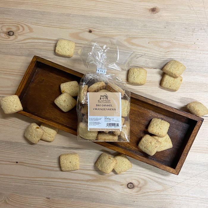 Bio-Dinkel-Orangenkekse