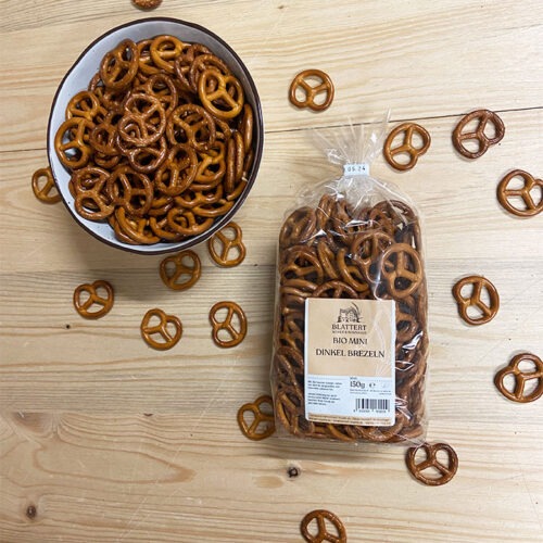 Bio-Mini Dinkelbrezeln