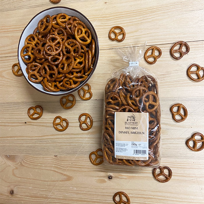 Bio-Mini Dinkelbrezeln