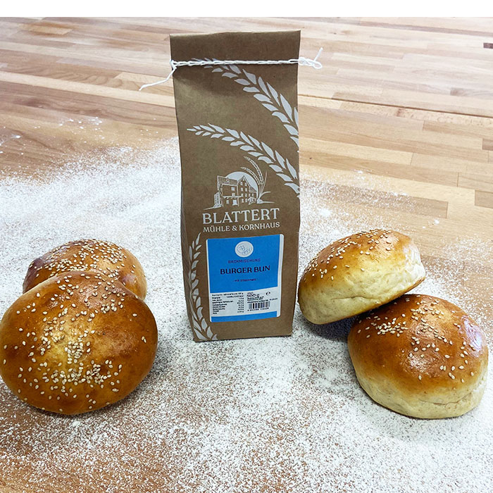 Brötchenbackmischung Burger Bun