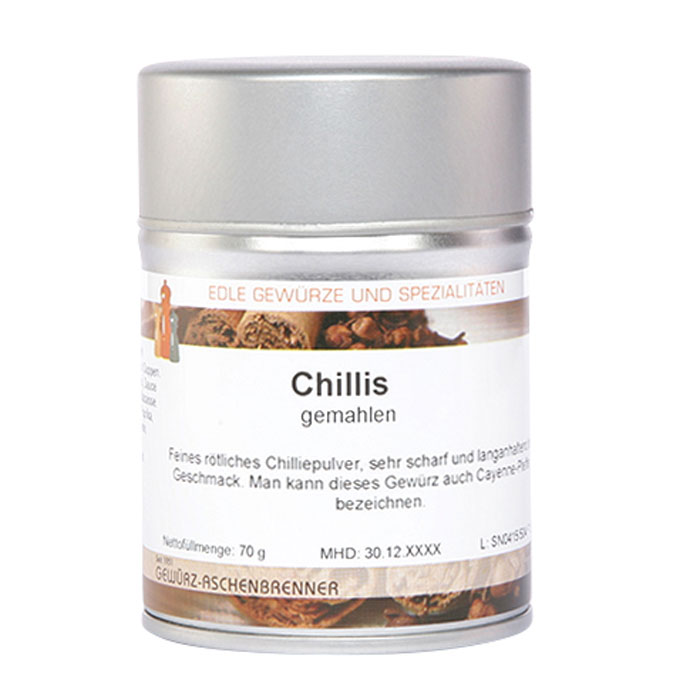 Chillis gemahlen 70 g
