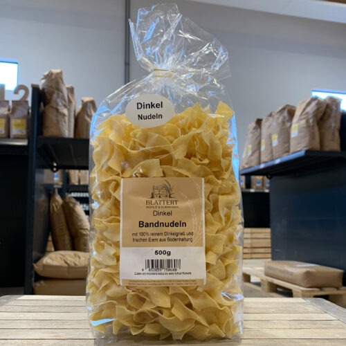 Dinkel-Bandnudeln mit Ei 500 g