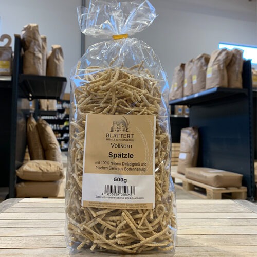 Dinkel-Vollwert-Spätzle mit Ei 500 g