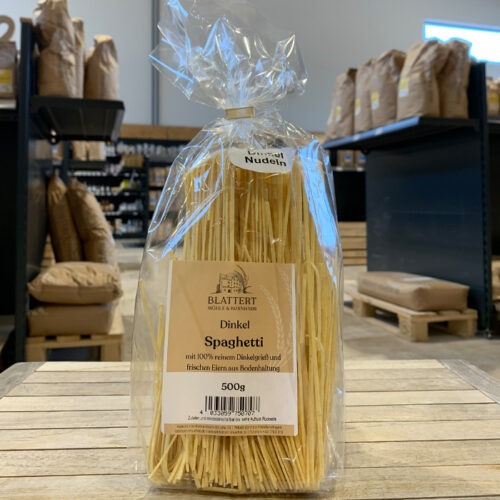 Dinkel-Walzspaghetti mit Ei 500 g