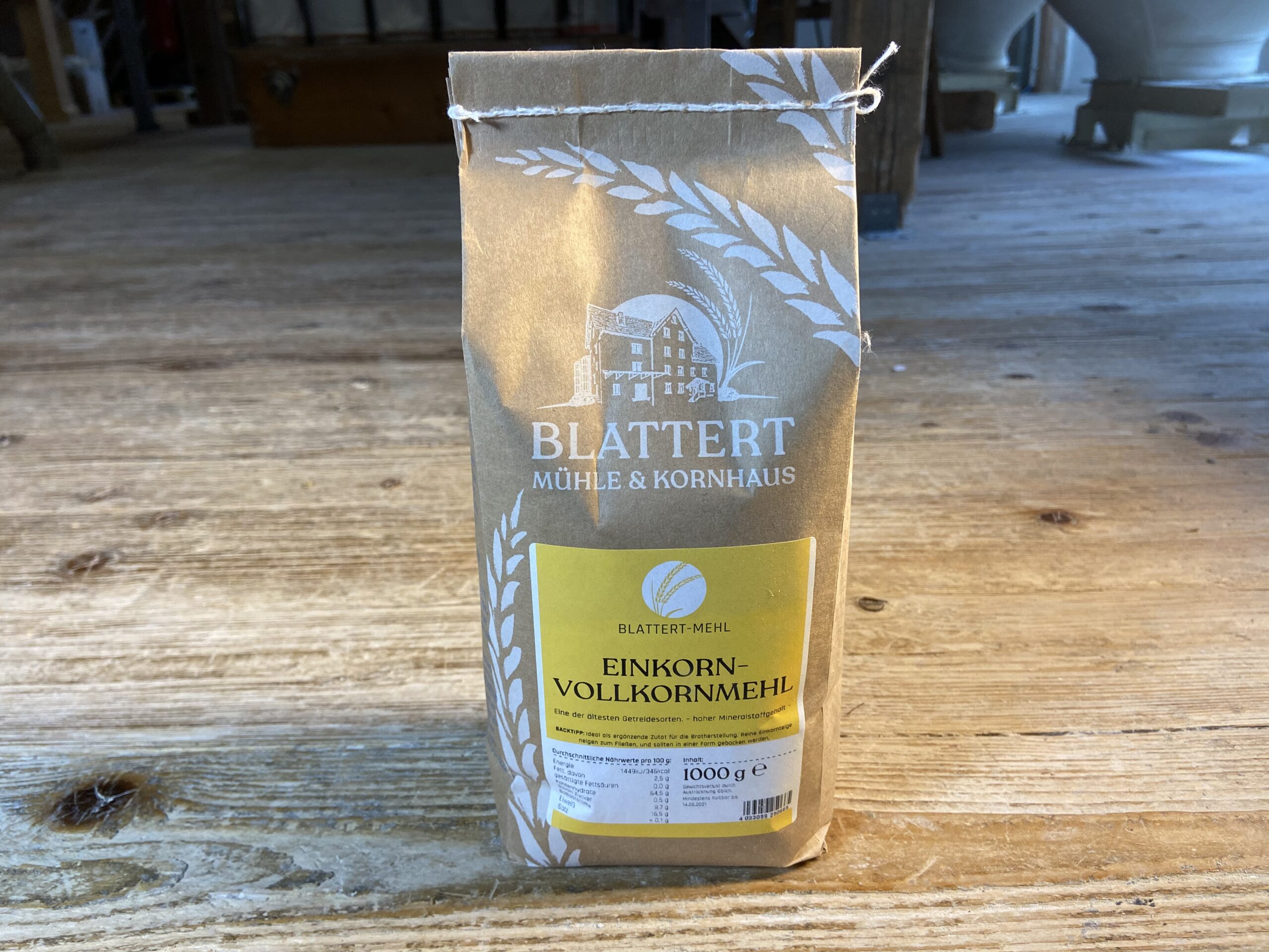 Einkorn-Weizenvollkornmehl