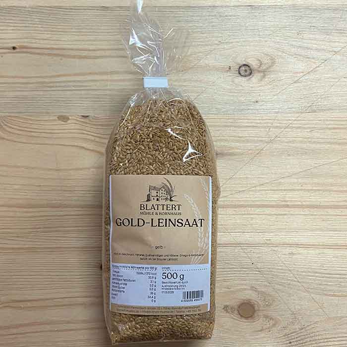 Gold-Leinsaat 500 g