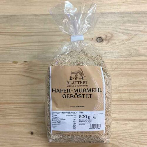 Hafer-Musmehl geröstet 500 g