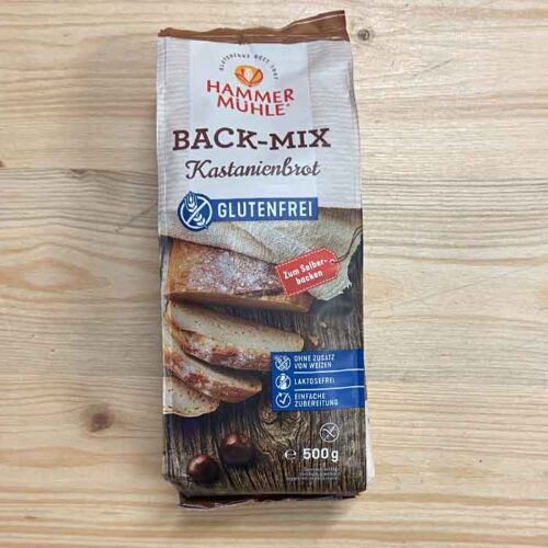 glutenfreie Brotbackmischung Kastanienbrot
