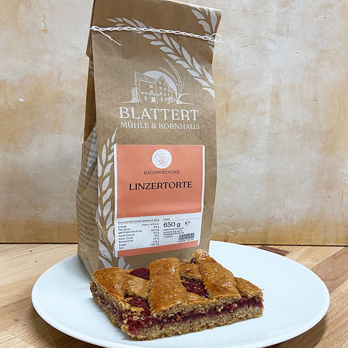 süße Backmischung Linzertorte