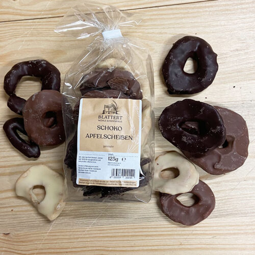 Schoko Apfelscheiben
