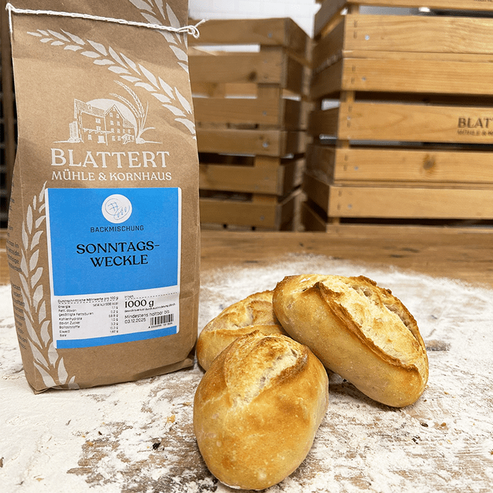 Brötchenbackmischung Sonntagsweckle