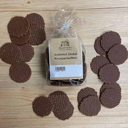 Dinkel-Knusperwaffeln Vollmilch