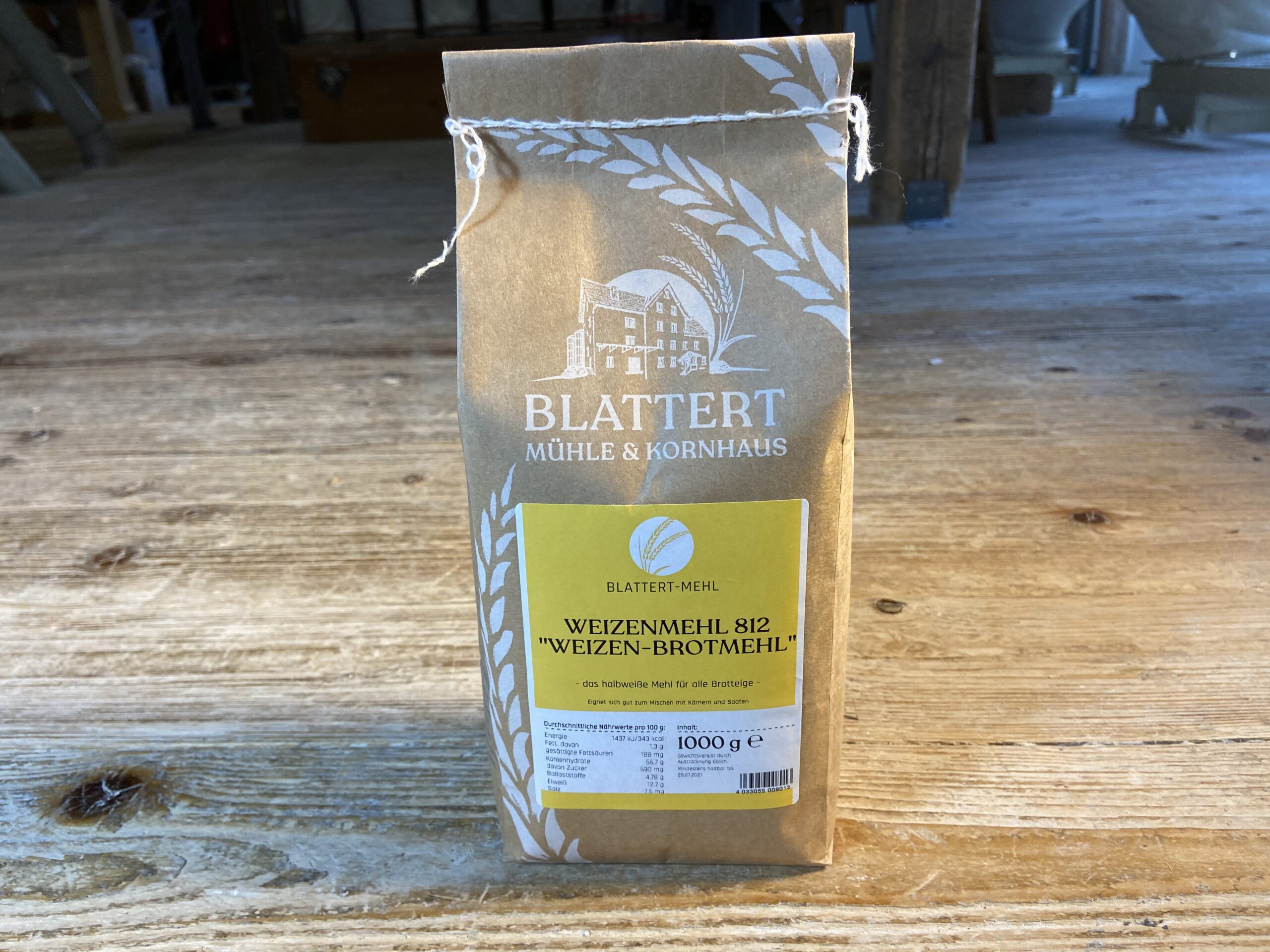 Weizenmehl 812 "Weizen-Brotmehl"