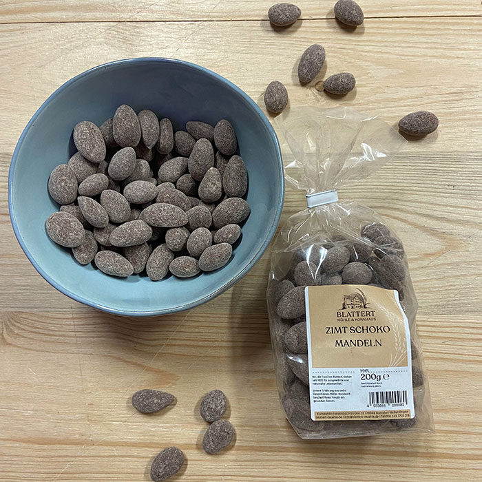 Zimt-Schoko Mandeln