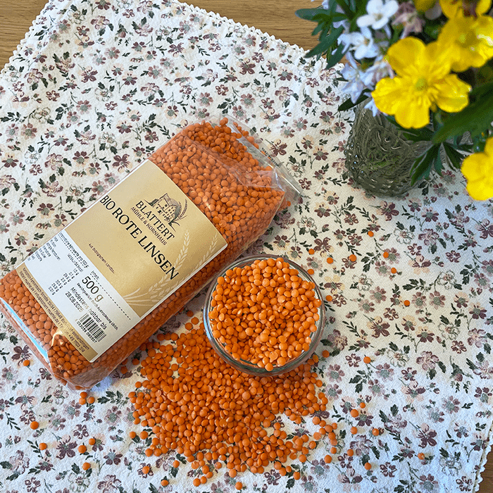 Bio-Rote Linsen 500 g