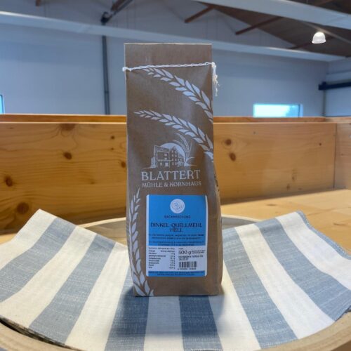 DINKEL-QUELLMEHL-HELL-BLATTERT-MUEHLE