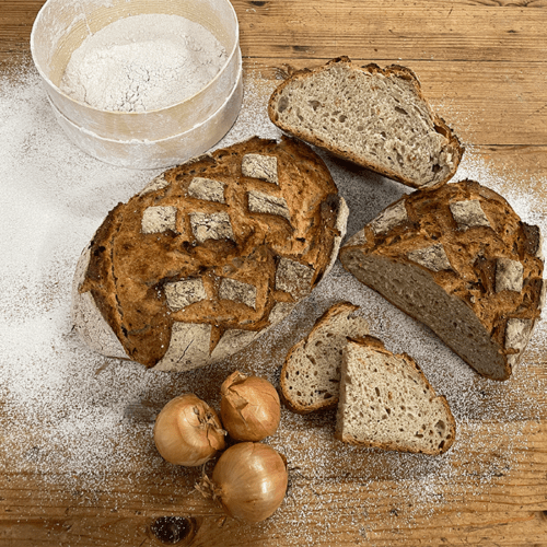 Brotbackmischung Zwiebelbrot